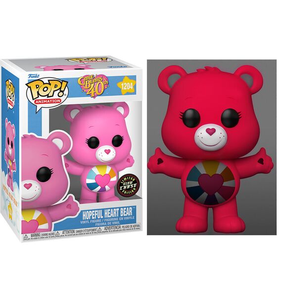 POP figure Care Bears Hopeful Heart Bear 5 + 1 Chase - Funko POP - Collectibles - Techbox
