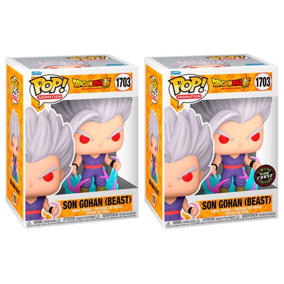 POP figure Dragon Ball Super Super Hero Gohan Beast 5 + 1 Chase - Funko POP - Collectibles - Techbox