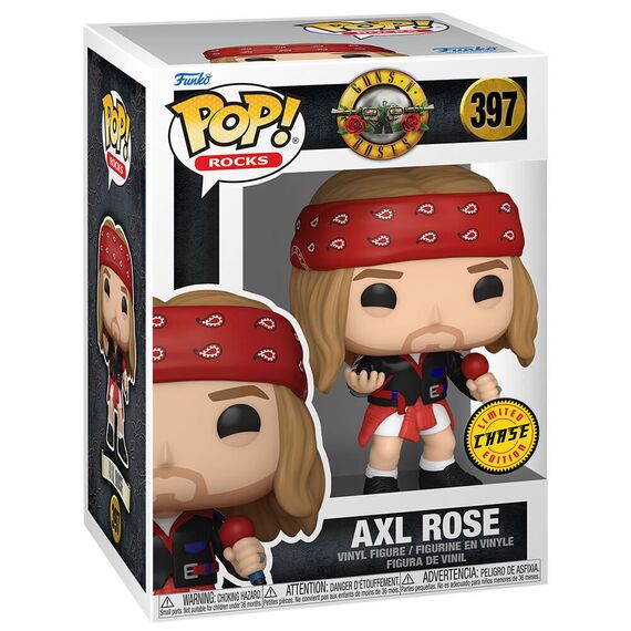 POP figure Guns N Roses AXL Rose 5 + 1 Chase - Funko POP - Collectibles - Techbox
