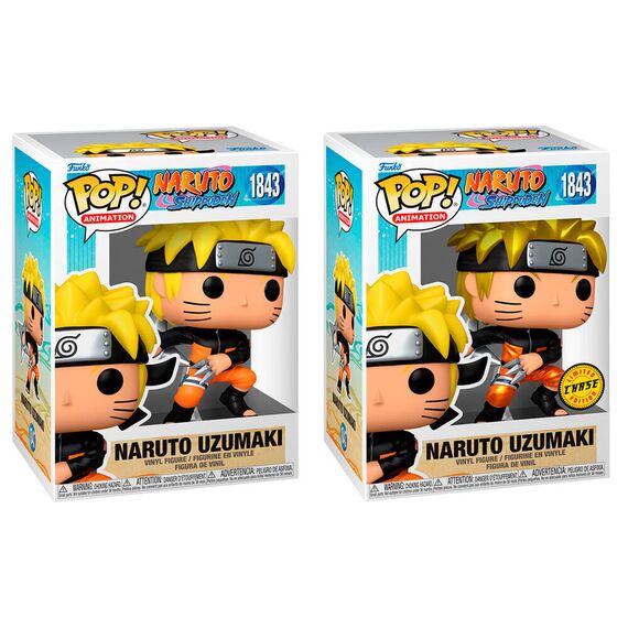 POP figure Naruto Shippuden Naruto Uzumaki 5 + 1 Chase - Funko POP - Collectibles - Techbox