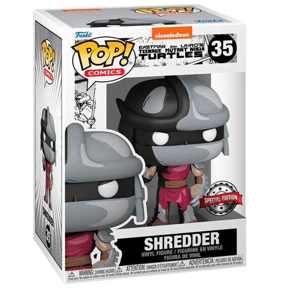 POP figure Ninja Turtles Shredder Exclusive 5 + 1 Chase - Funko POP - Collectibles - Techbox