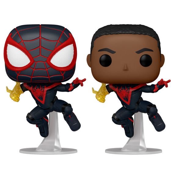 POP figure Spiderman Miles Morales - Miles Morales Classic Suit 5 + 1 Chase |  Techbox