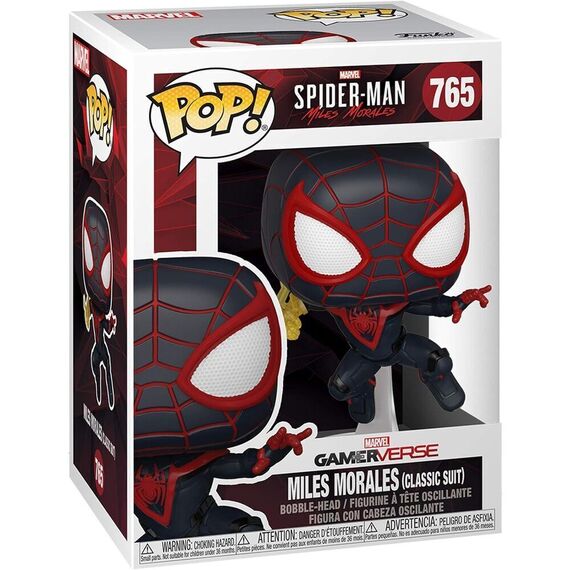 POP figure Spiderman Miles Morales - Miles Morales Classic Suit 5 + 1 Chase |  Techbox