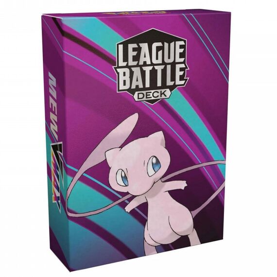 Spanish Blister Pokemon League Battle Mew VMax Trading Card Game |  Techbox