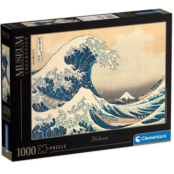 Museum Collection Hokusai The Great Wave puzzle 1000pcs |  Techbox