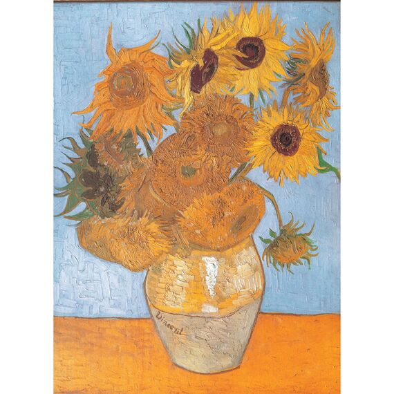 Musseum Collection Van Gogh Sun Flowers puzzle 1000pcs - Puzzles - Gifts - Techbox