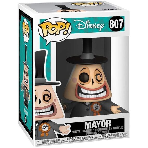 POP figure Disney Nightmare Before Christmas Mayor with Megaphone 5 + 1 Chase