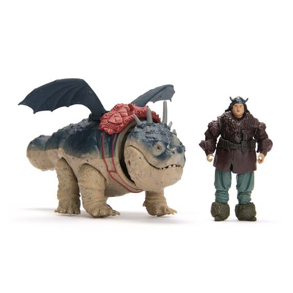 Dragons Movie - Viking and Deluxe Dragon - Gronckle + Fishlegs / Toys