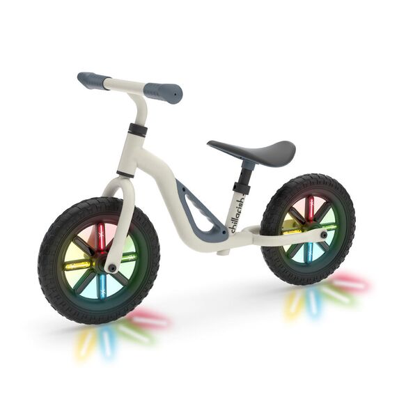 Chillafish - GLOW 10'' Balance Bike with Light Up Wheels - Beige (CPCH02BEI) / Toys