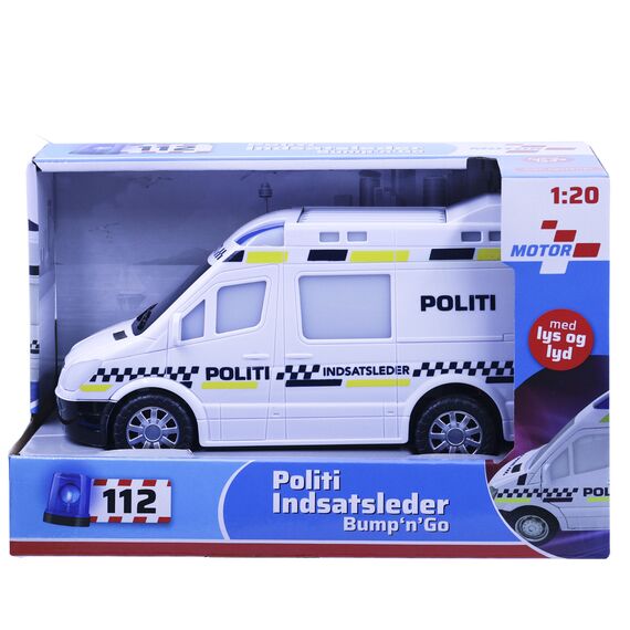 Impulse Toys - Police car bump ’n go with light and sound / Toys
