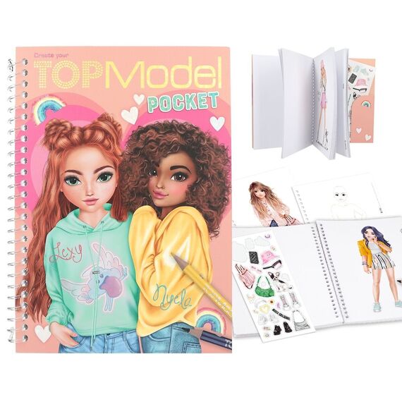 Topmodel - Pocket Colouring Book (0413165) / Toys