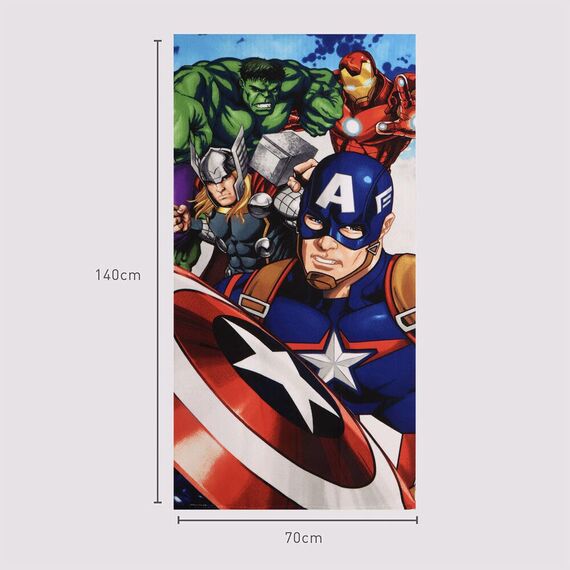 Marvel Avengers microfibre beach towel