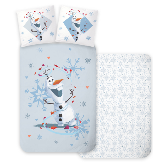 Bed Linen - Junior Size 100x140 cm - Frozen Olaf (1029497) / Baby and Children - Merchandise Linens - Various - Techbox