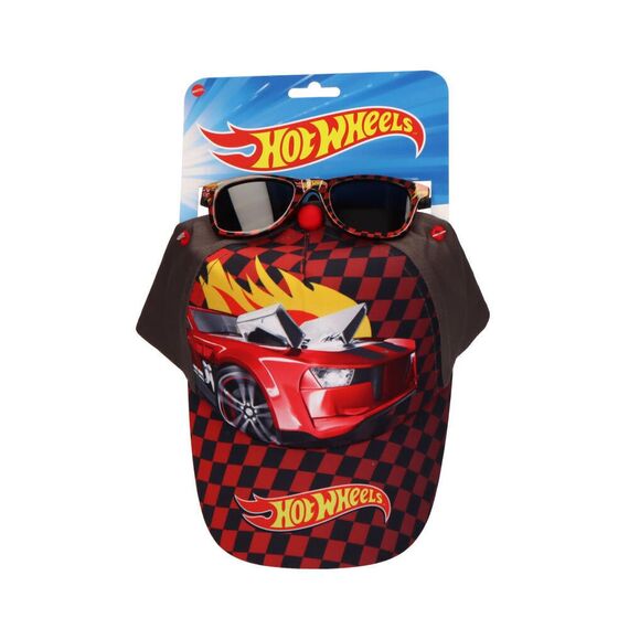 Hot Wheels set cap + sunglasses |  Techbox
