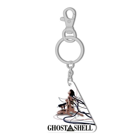 Ghost in the Shell Resting Motoko metal keychain |  Techbox