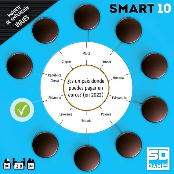 Spanish Smart 10 Game Expansion Travel