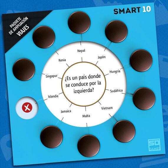 Spanish Smart 10 Game Expansion Travel