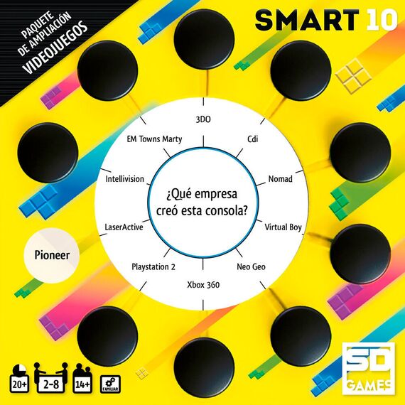 Spanish Smart 10 Game Expansion Videogames