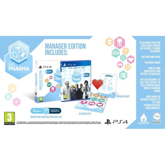 Big Pharma Special Edition / PlayStation 4 - PS4 Games - Games - Techbox