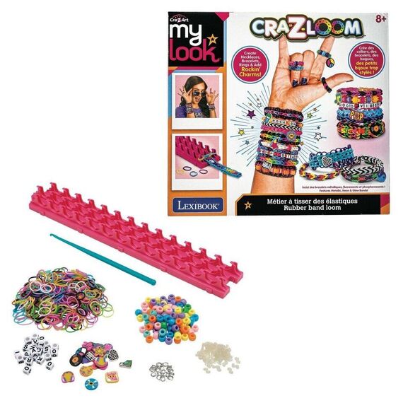Cra-Z-Art - Rock 'n' roll Rubber Band Loom Bracelets (CRLOOM6) / Toys