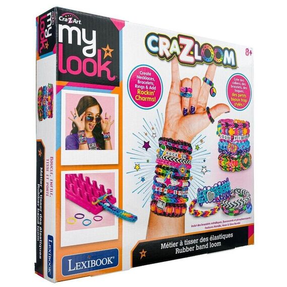 Cra-Z-Art - Rock 'n' roll Rubber Band Loom Bracelets (CRLOOM6) / Toys