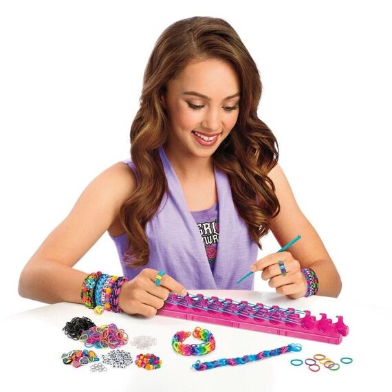 Cra-Z-Art - Rock 'n' roll Rubber Band Loom Bracelets (CRLOOM6) / Toys