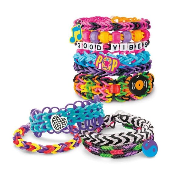 Cra-Z-Art - Rock 'n' roll Rubber Band Loom Bracelets (CRLOOM6) / Toys