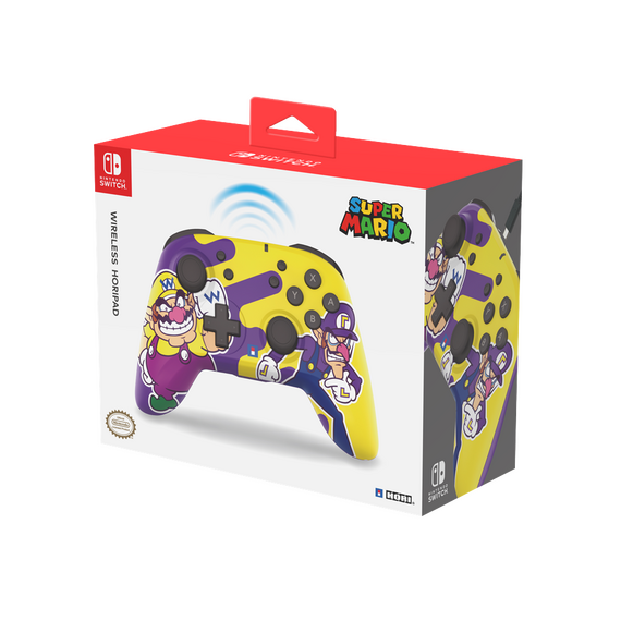 HORI - Wireless HORIPAD - Wario & Waluigi - Switch/Switch 2 / Nintendo Switch 2 | Techbox