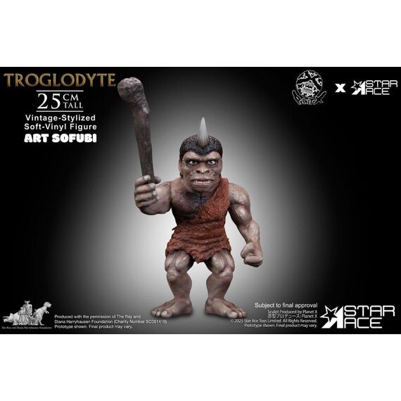 Ray Harryhausen Soft Vinyl Statue Troglodyte (Vintage-Style) 25 cm |  Techbox