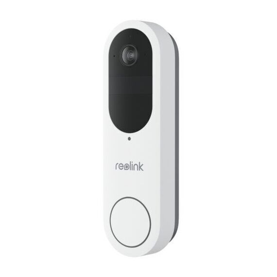 Reolink – Video Doorbell (Battery) Smart 2K Wi-Fi – White / Electronics