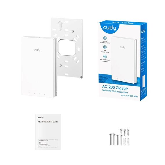 CUDY AP1300 WALL Access Point | Techbox