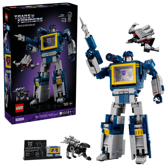 LEGO - Icons - Transformers: Soundwave (10358) / Toys