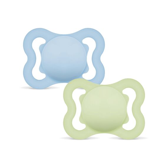 MAM - Air Silk 0-6m 2p Box V - Blue - 0-6m / Baby and Children