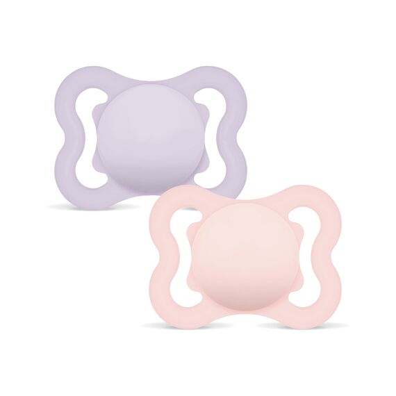 MAM - Air Silk 0-6m 2p Box V - Pink - 0-6 months / Baby and Children