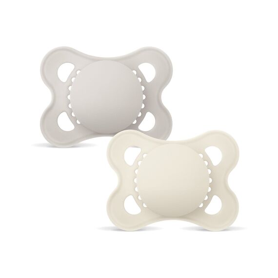 MAM - Original Natural Rubber Pacifiers - Neutral - 0-6 months / Baby and Children