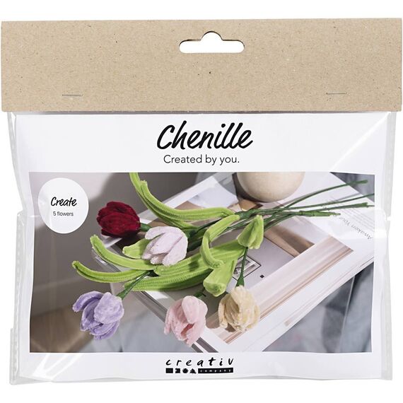 Mini DIY Kit - Chenille flowers / Toys