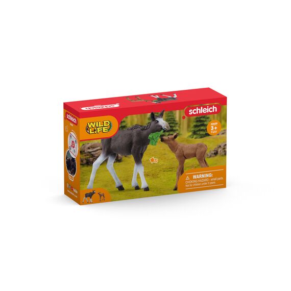 Schleich - Moose Family (42629) / Toys