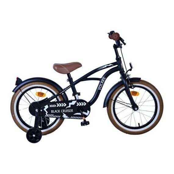 Volare - Children's Bicycle 16 - Cruiser Black (51646) / Toys - Bicycles - Go Green - Techbox