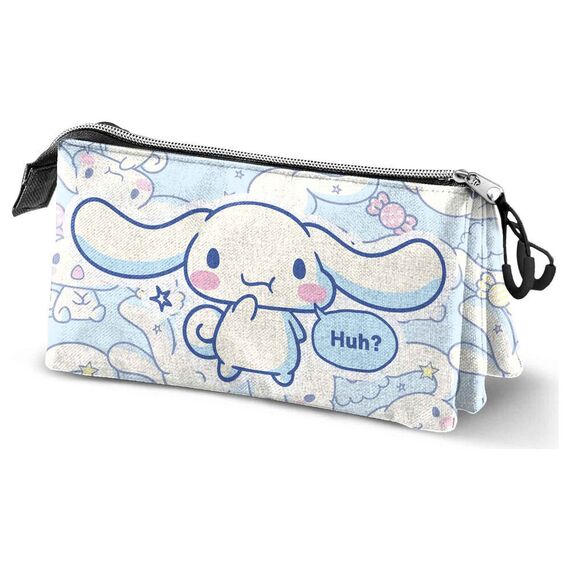 Hello Kitty Cinnamoroll triple pencil case |  Techbox