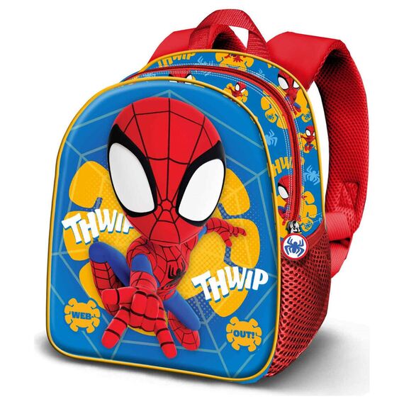 Marvel Spiderman Web Out 3D backpack 31cm |  Techbox