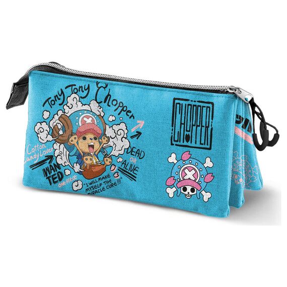 One Piece Chopper triple pencil case |  Techbox
