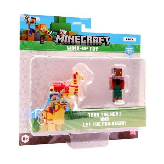 MINECRAFT S2 3D WIND-UP TOY - NOOR & LLAMA |  Techbox