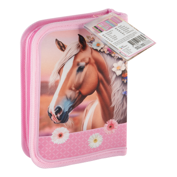 Moxy - Horse filled pencil case, 20x13.5cm, 28 pcs: felt tip pens (190004) / Toys |  Techbox