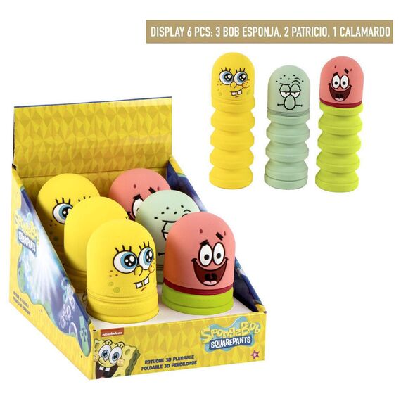 Bob Sponge assorted silicone pencil case - Merchandise Office Supplies - Various - Techbox