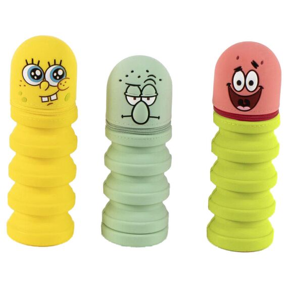Bob Sponge assorted silicone pencil case - Merchandise Office Supplies - Various - Techbox