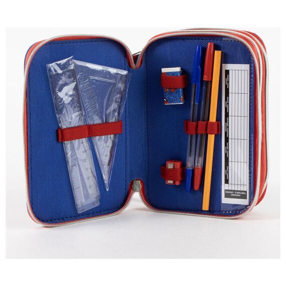 Marvel Spiderman triple pencil case - Merchandise Office Supplies - Various - Techbox