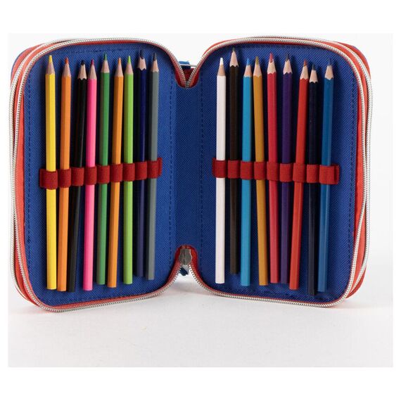 Marvel Spiderman triple pencil case - Merchandise Office Supplies - Various - Techbox