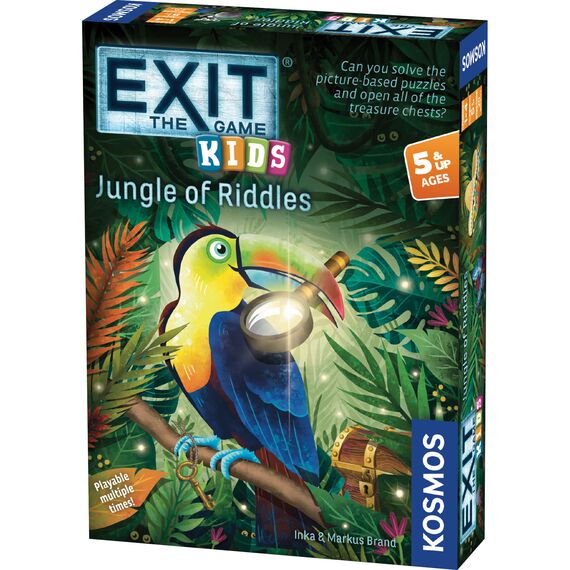 EXIT Kids: The Jungle of Riddles (EN) (KOS1813) / Toys