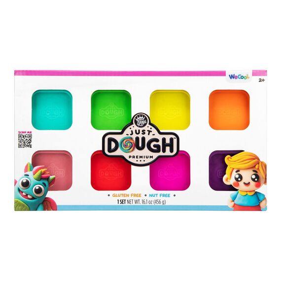 Just Dough - Bright Colors 8 pack (40381) / Toys