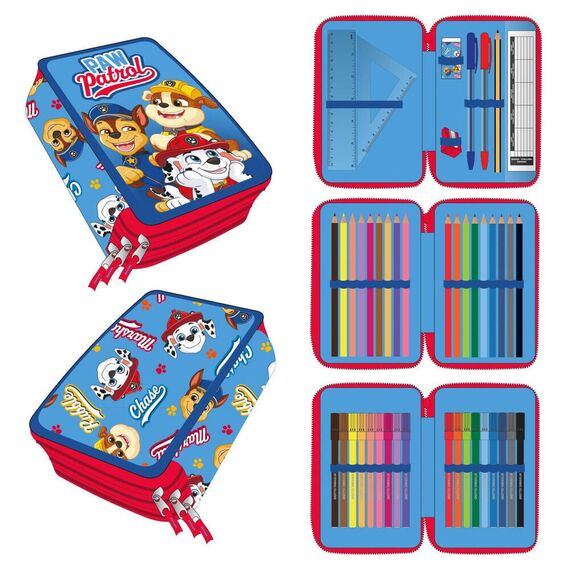 Paw Patrol triple pencil case |  Techbox